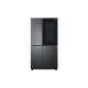 655L Side by Side Fridge in Matte Black Finish - Image 3