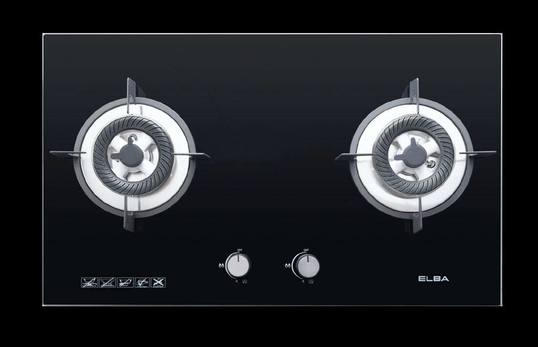 2 Burner Cooker Hob EGHK8842GBK - Image 2
