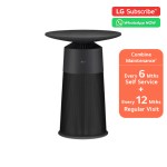 PuriCare™ AeroFurniture Air Purifier (Graphite) with Wireless Charging