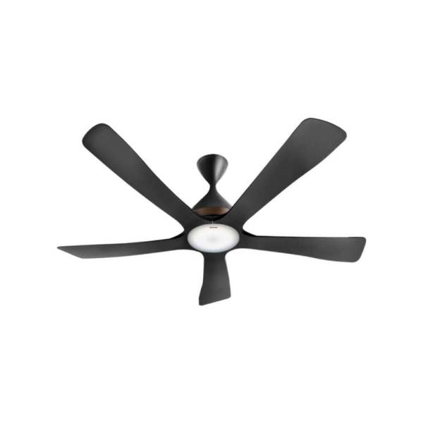 60" WIFAN WiFi 5-Blade LED Ceiling Fan  Mobile App Control FM15GCVBKSH