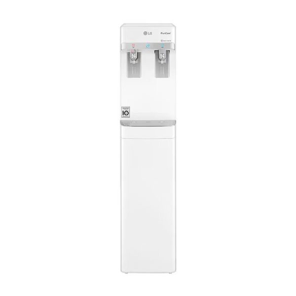 PuriCare Slim Stand Water Purifier with Tankless Cold Water & Big Hot Water Capacity White (2 Year Regular Visit)