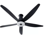 F-M15EXVBKRH 60" Aura Series 5-Blade Ceiling Fan FM15EXVBKRH