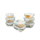 Ecocen Glasslock Food Storage 8in1 CT-ECOGS181MIX