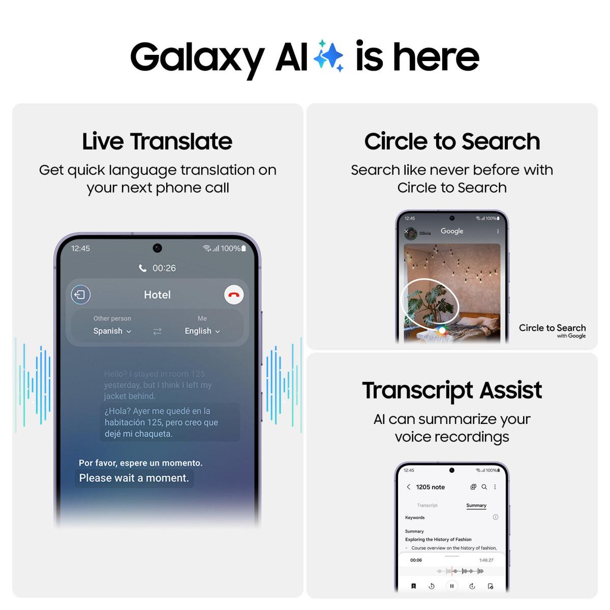 Galaxy S24 5G, AI Smartphone, Android Smartphone, 8GB RAM, 50MP Camera, Long Battery Life - Image 4