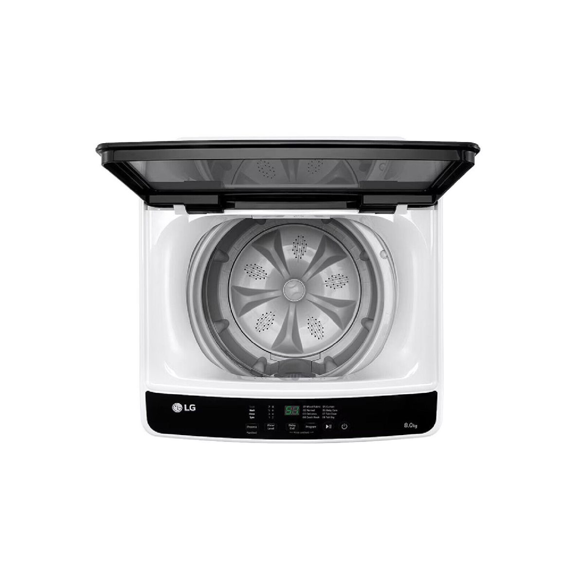 8kg Top Load Washer with Honeycomb Crystal Drum - Image 4