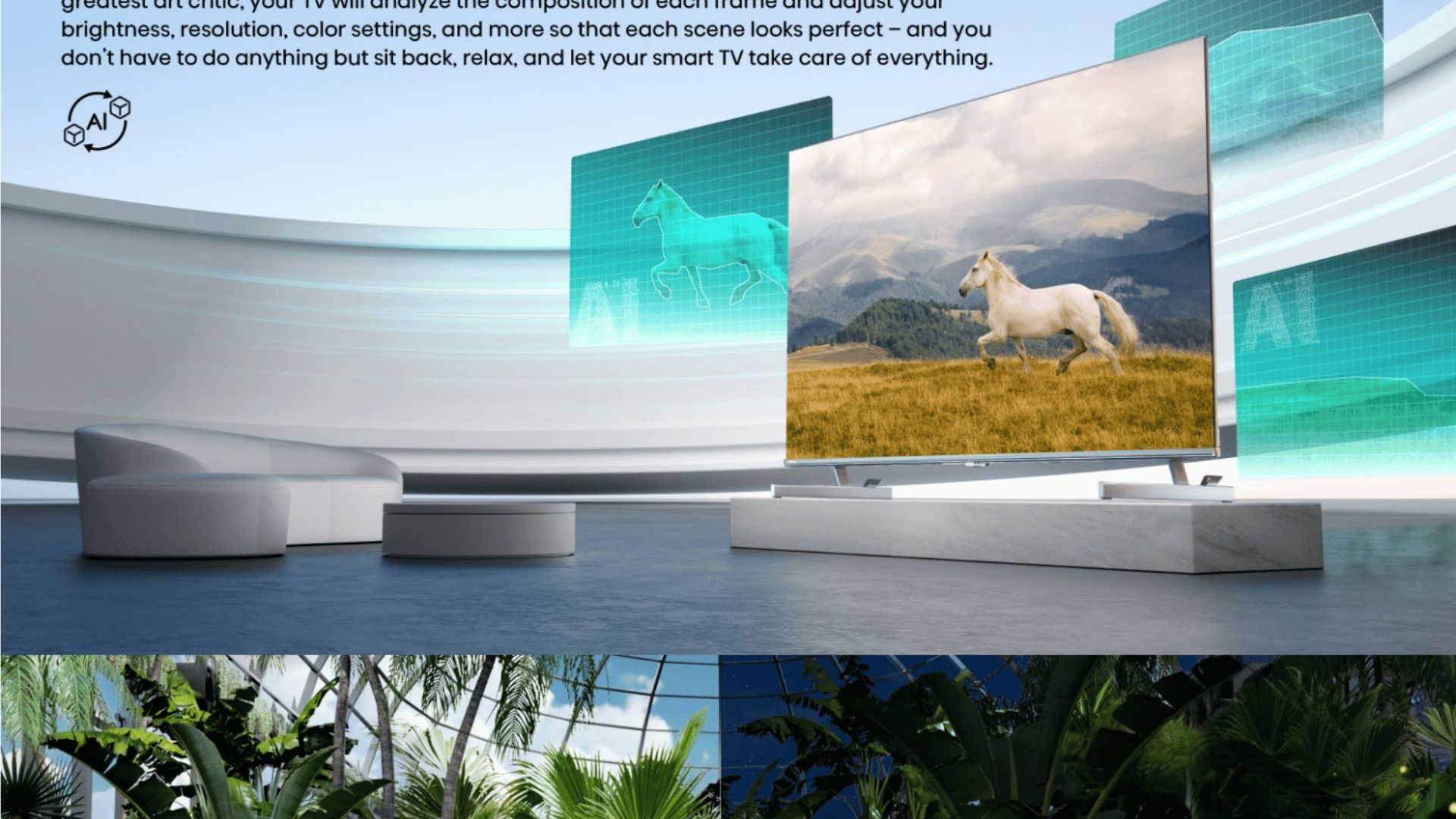 AI - smart TV take care everything