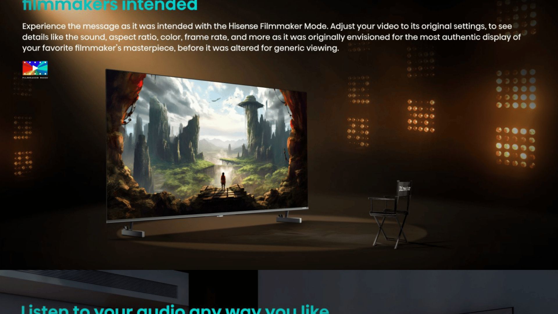 watch your movie and and tv shows the way the filmaker intended