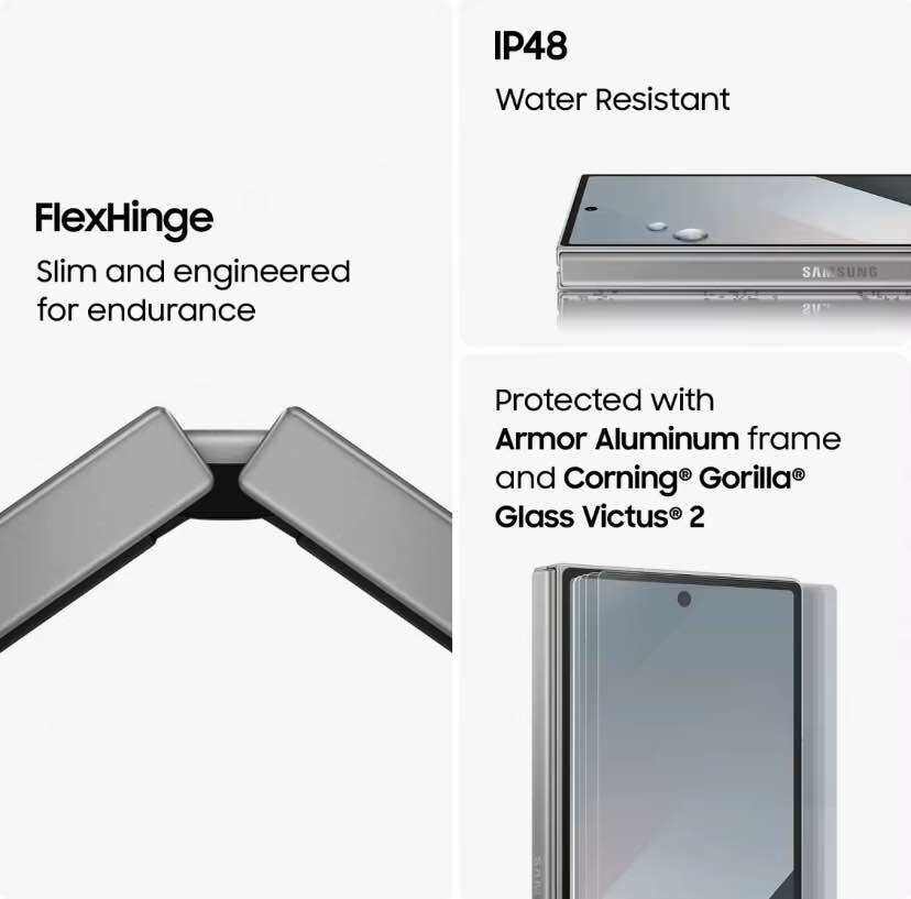 Samsung Galaxy Z Fold6, AI Smartphone, Android, 12GB RAM, 50MP Camera, Big Screen, Multitasking, S Pen - Image 6