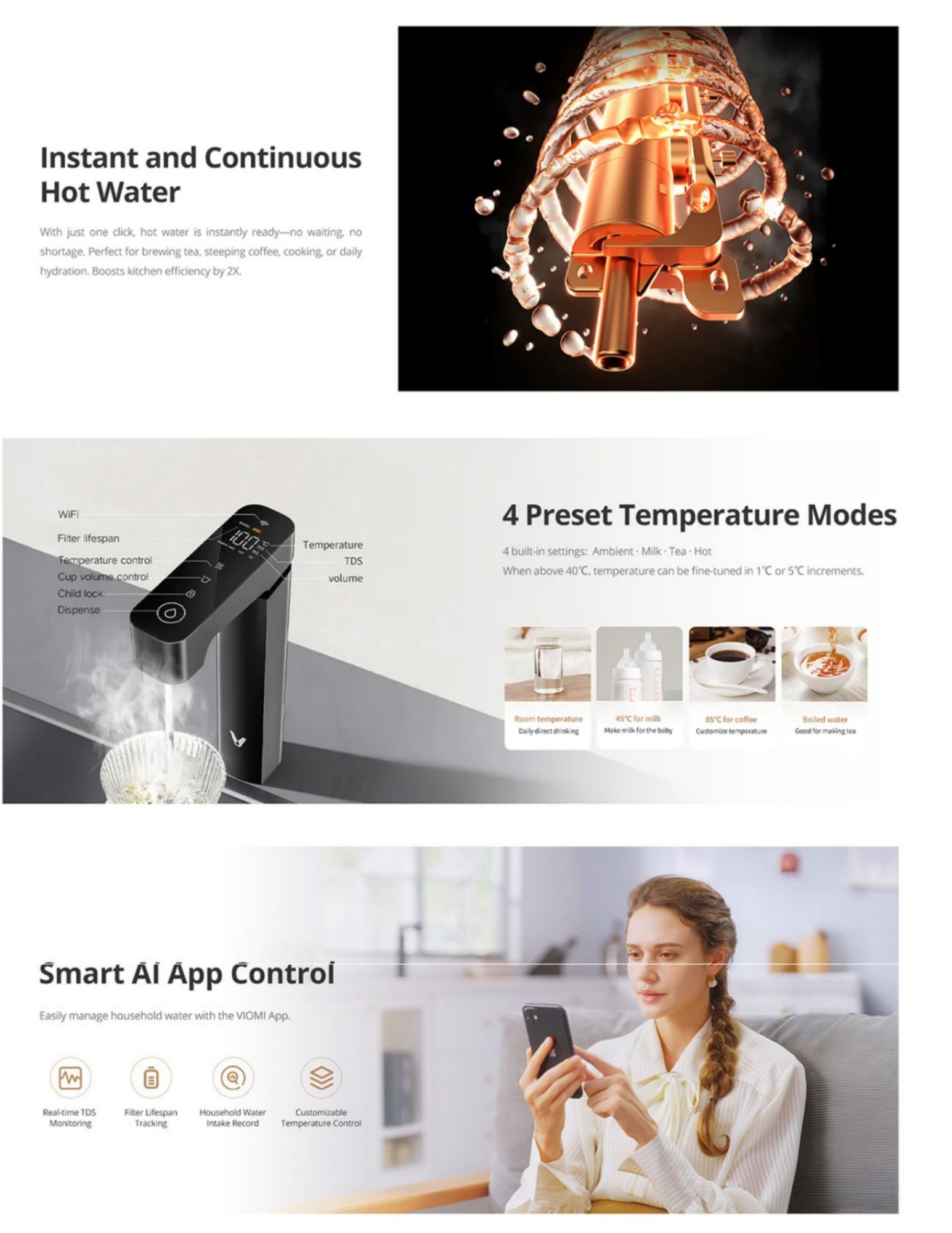 7-stage water filtration system removing heavy metals