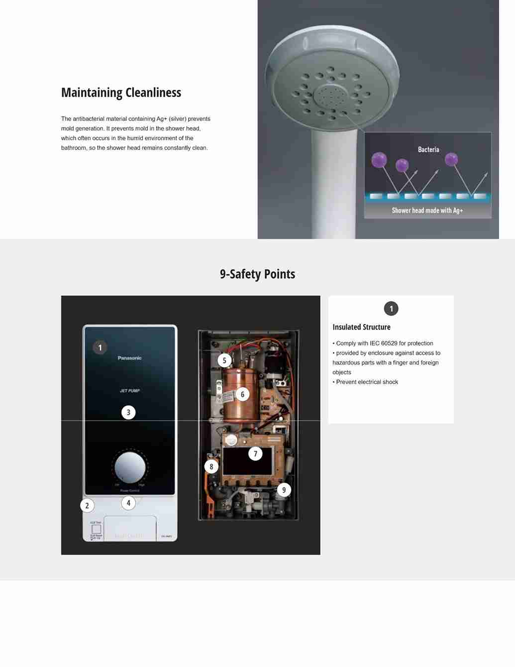 Low-noise DC pump tech with durable internal components