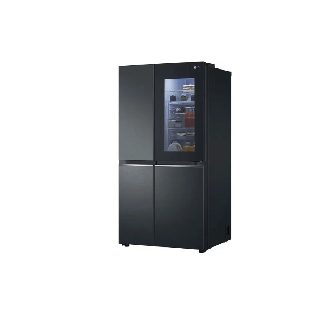 655L Side by Side Fridge in Matte Black Finish - Image 5