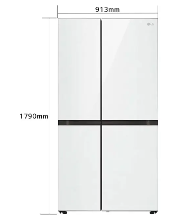 Net 655L Side by Side with Door in Door Hygiene Fresh Fridge - Image 7