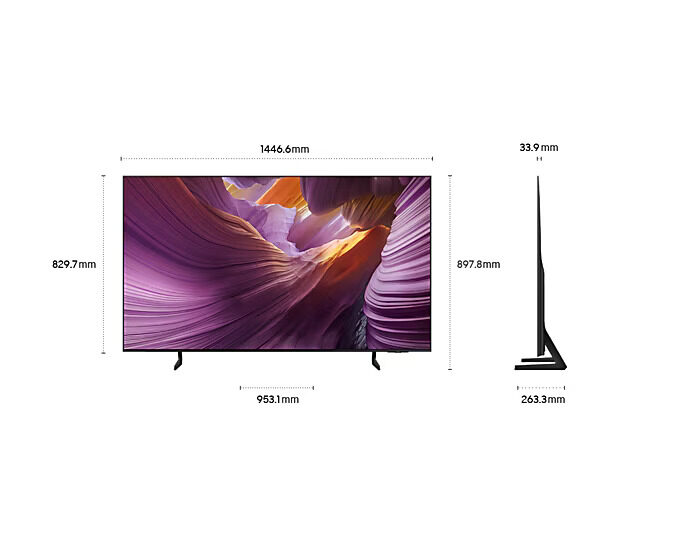 65" 4K OLED TV QA65S85FA - Image 4