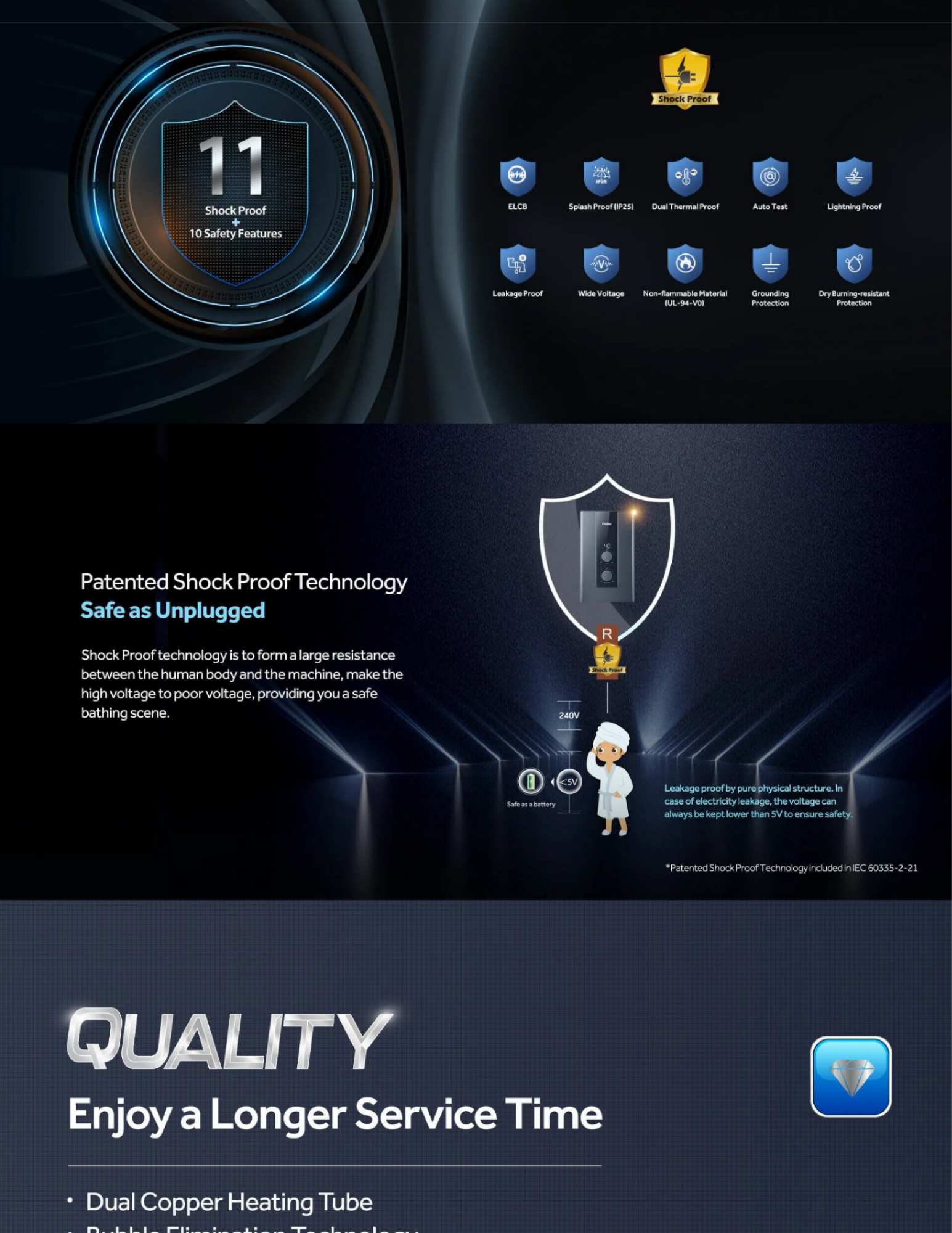 Enjoy a longer service