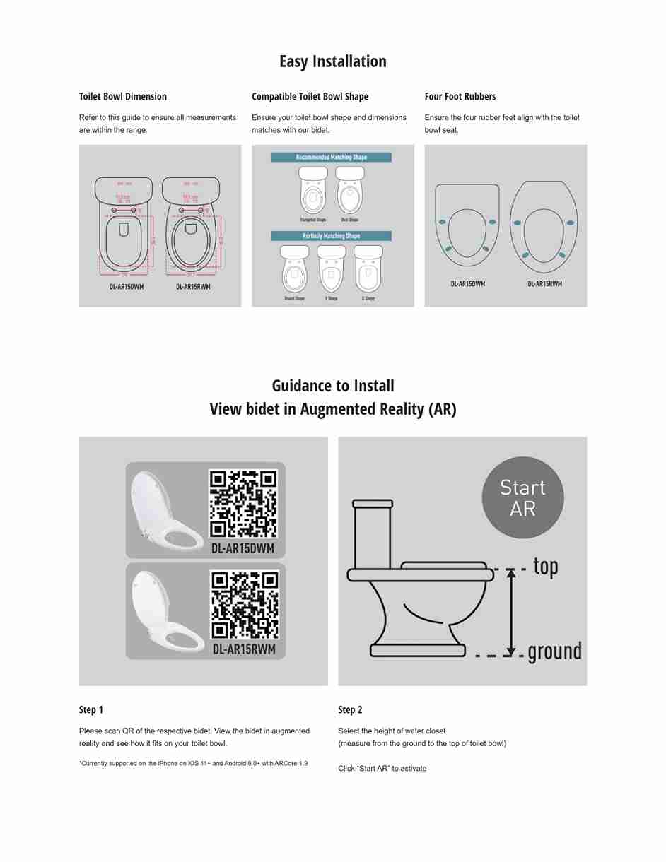 Scan QR to guide installation.