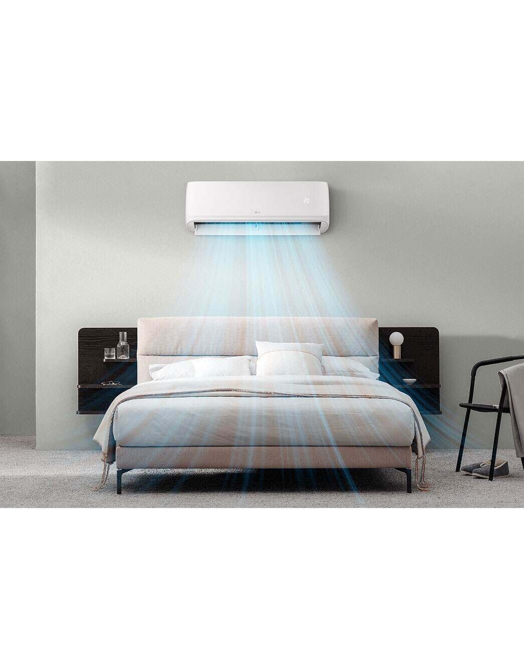 1.0 HP Lite Series Air Conditioner with Dual Sensing and Fast Cooling function - Image 4