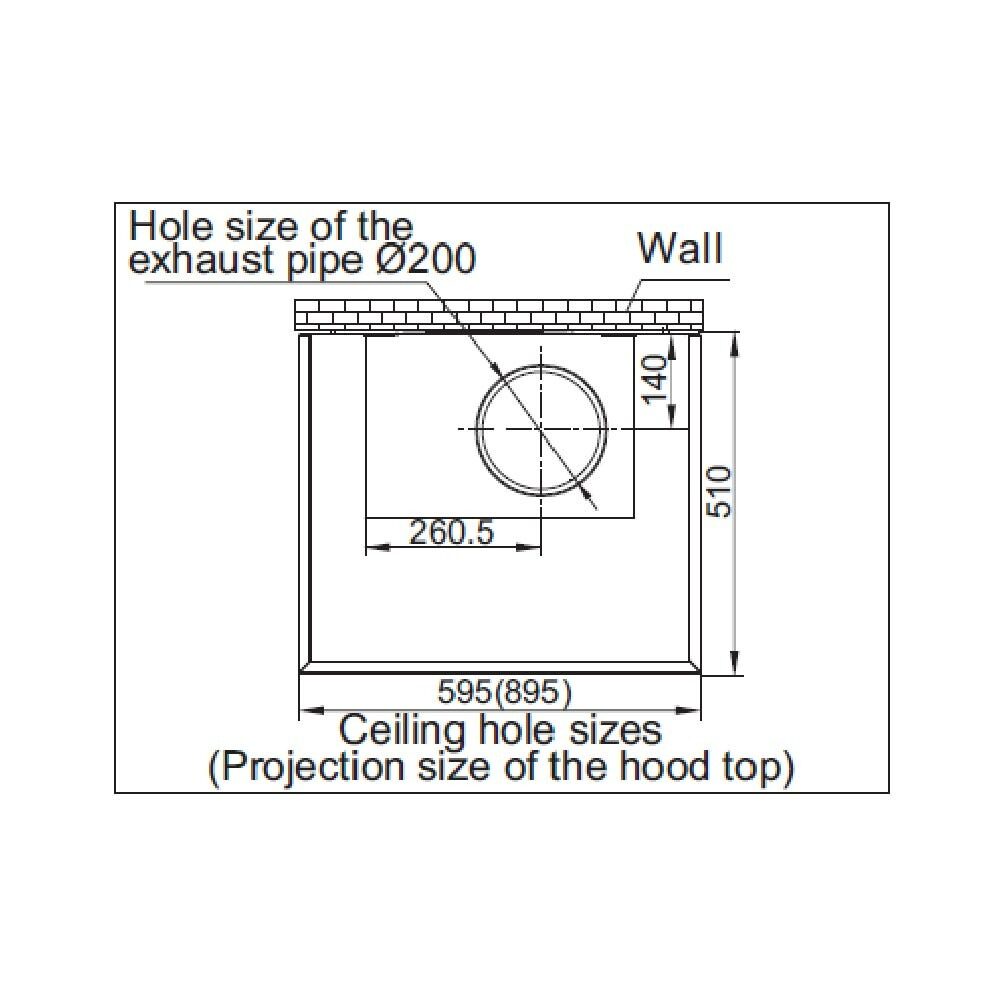 [Free Accessories] ROBAM Embedded T Shape Range Hood A832 - Image 7