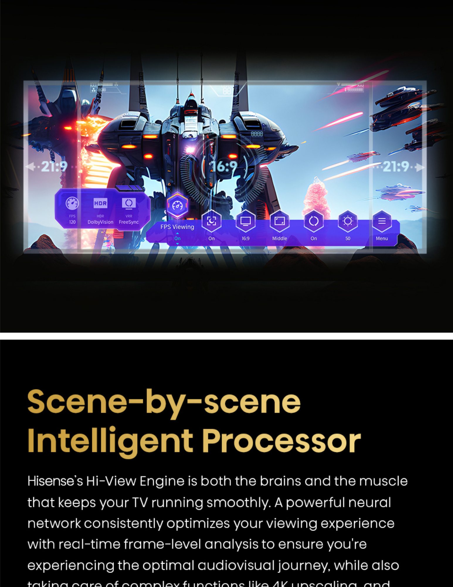 Fast-paced action scene demonstrating smooth gaming motion