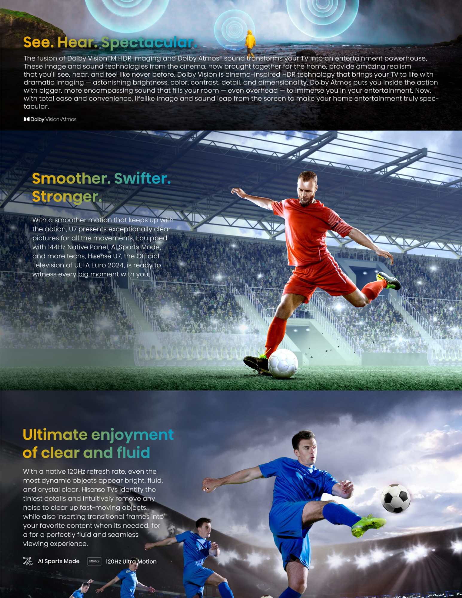 AI gaming visuals with high refresh rate and low latency