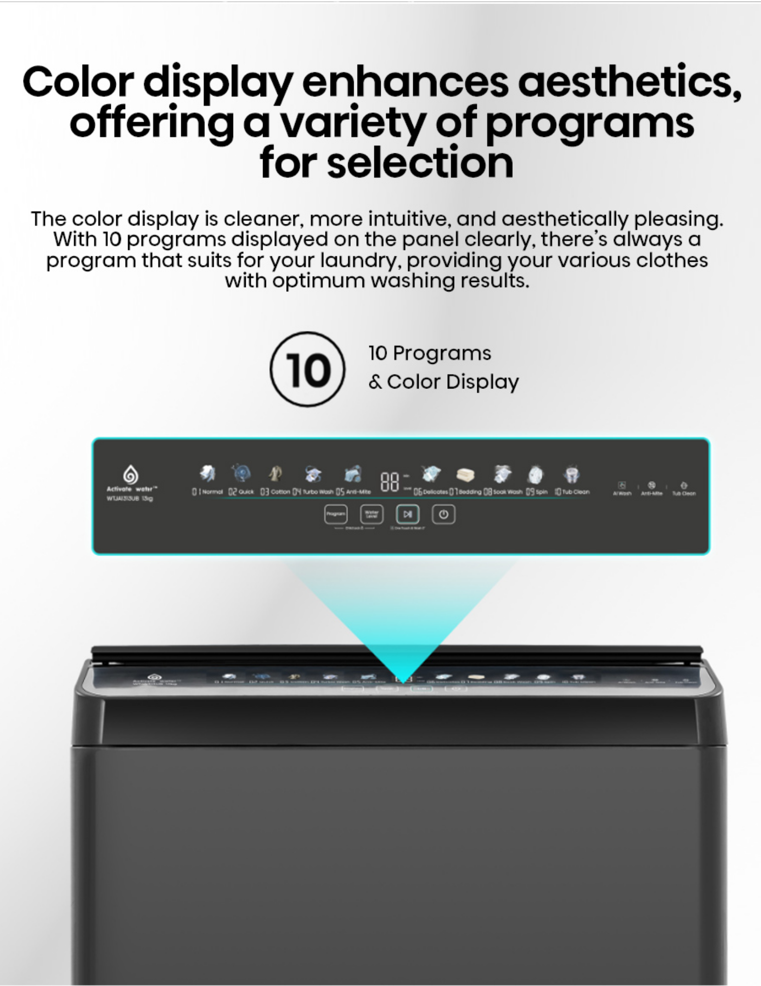 Hisense 13KG Top Load Washer