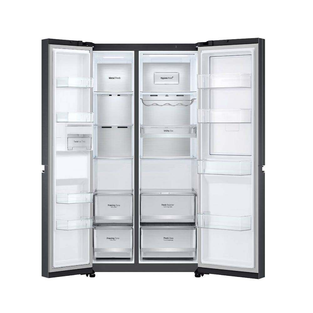 Net 655L Side by Side with Door in Door Hygiene Fresh Fridge - Image 6