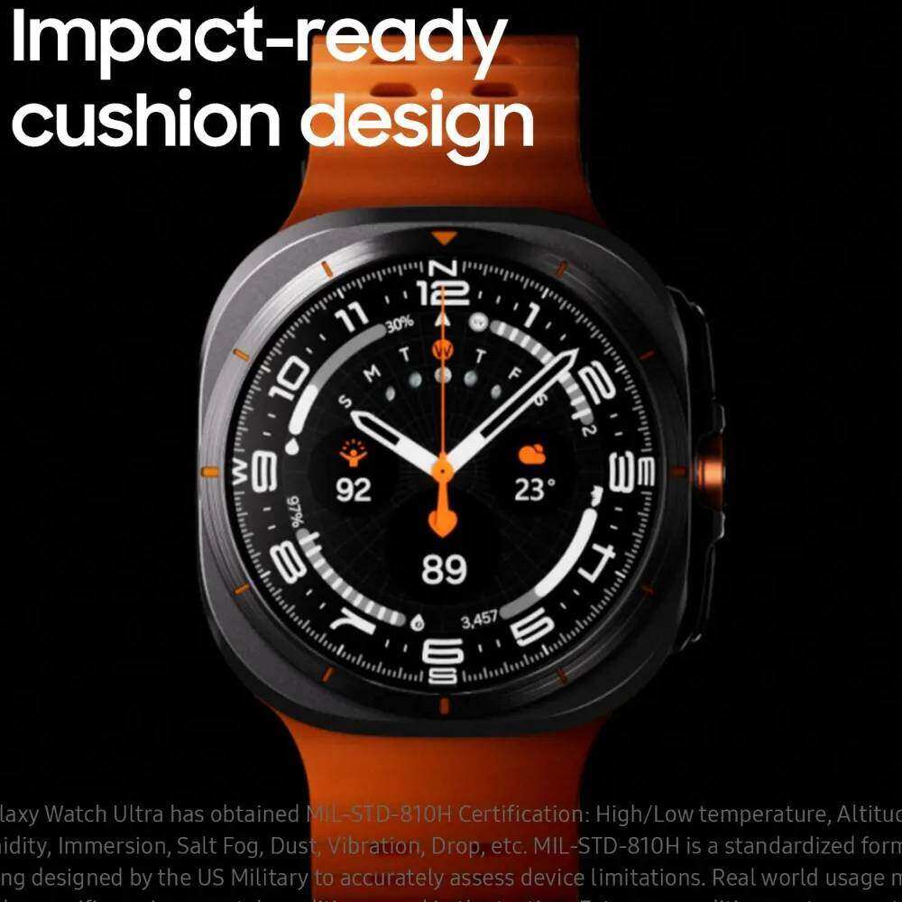 Samsung Galaxy Watch Ultra LTE 47mm, Titanium Smartwatch, AI tracker, 10 ATM Water Resistance, Dual Frequency GPS - Image 4
