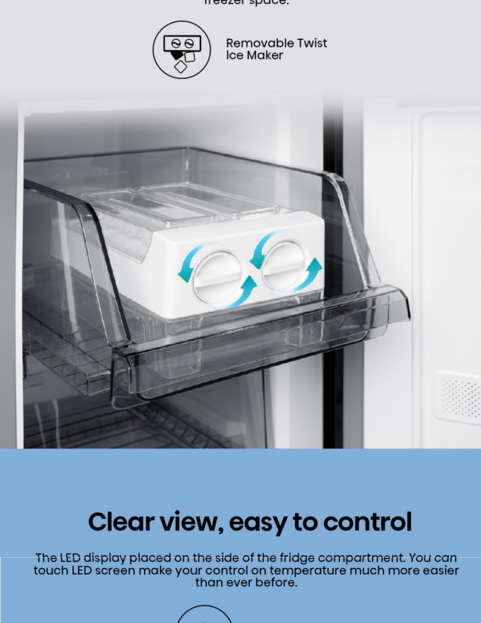 Clear view, easy to control