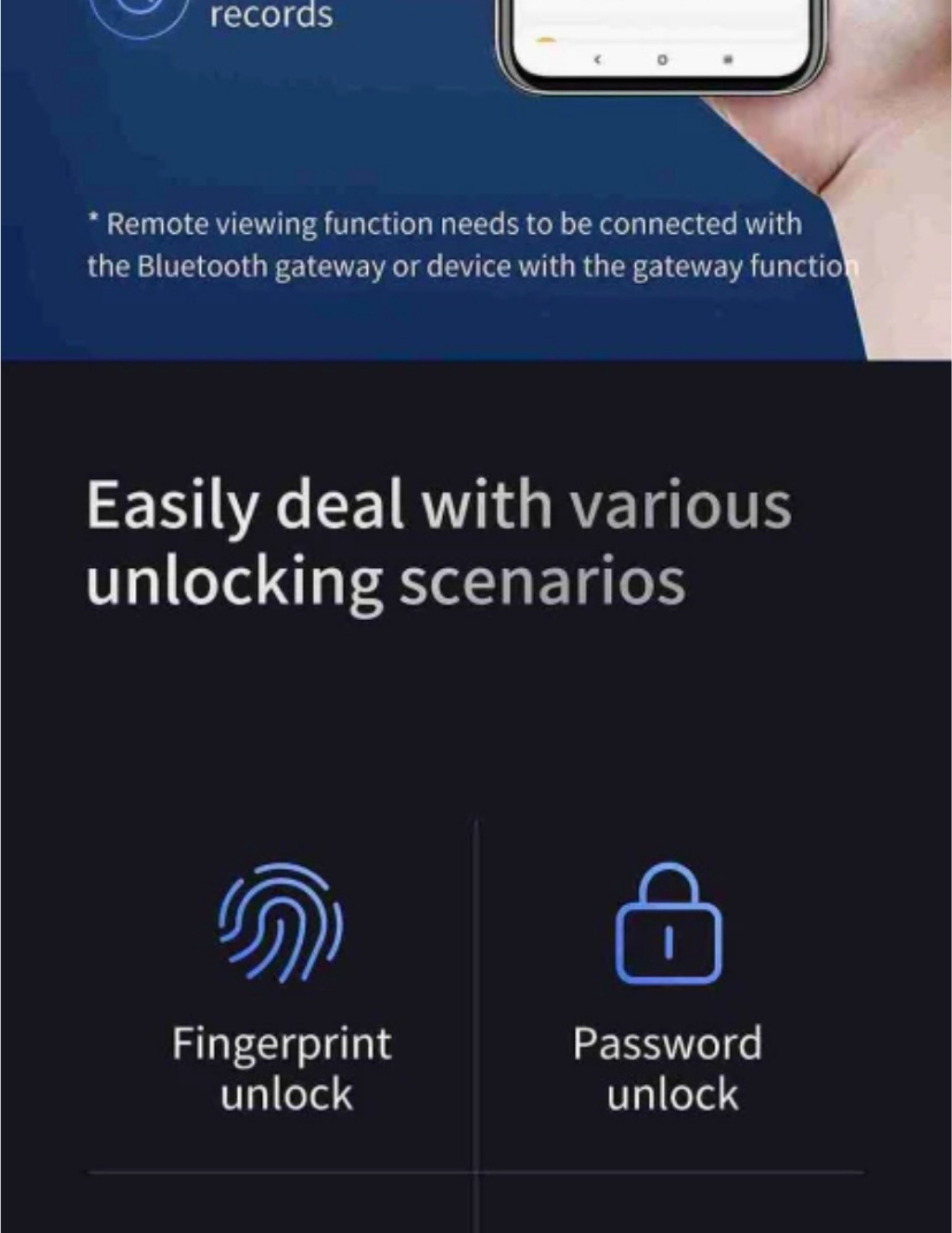 easily deal with various unlocking