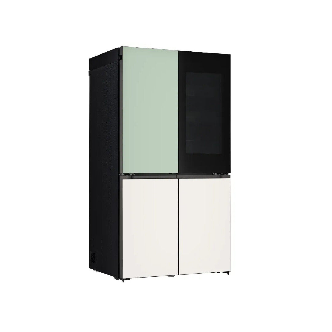 617L Slim French Door Fridge with InstaView DoorinDoor Mint & Beige Finish - Image 5