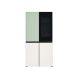 617L Slim French Door Fridge with InstaView DoorinDoor Mint & Beige Finish - Image 4