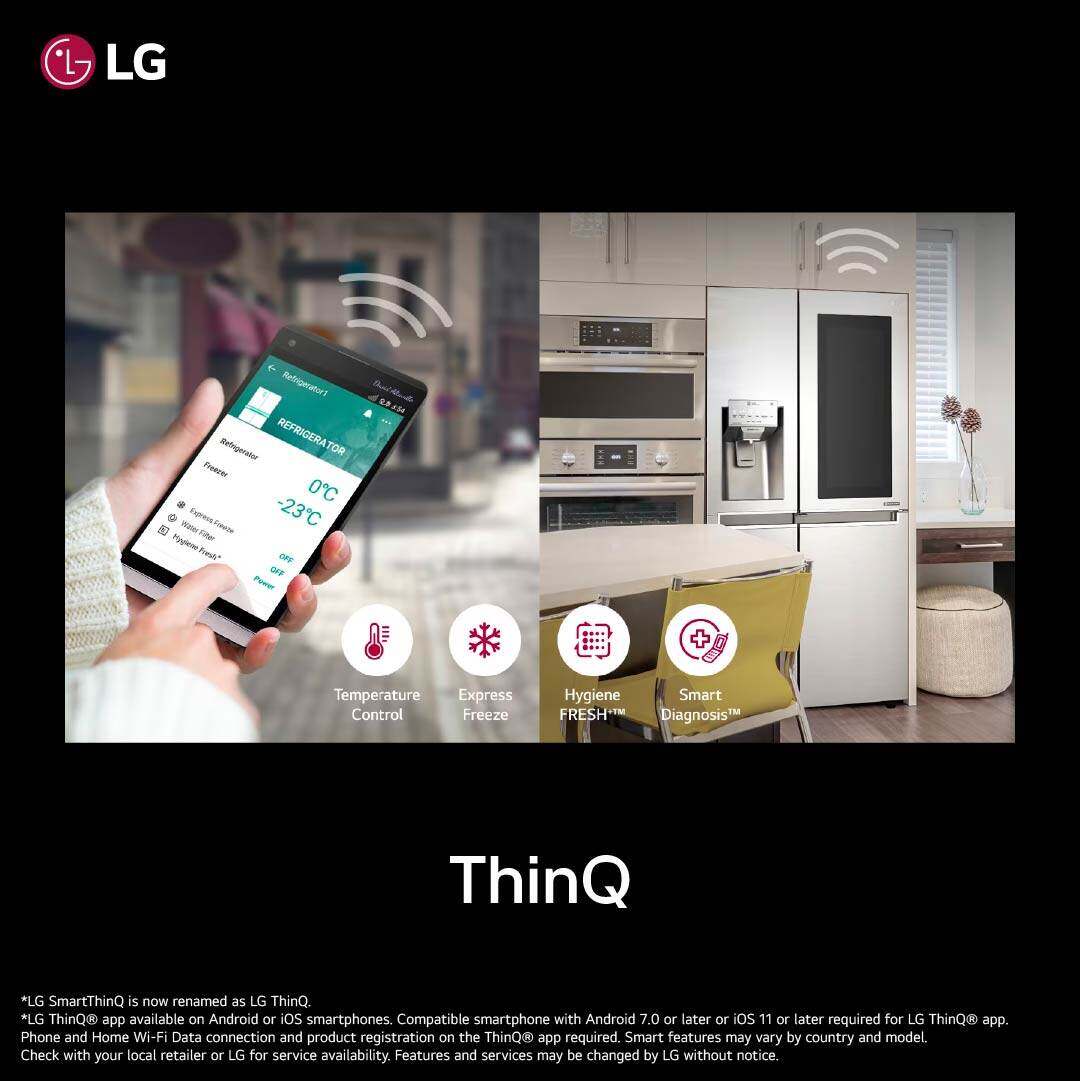 674L SidebySide Refrigerator with InstaView DoorinDoor UVnano Water Dispenser - Image 6