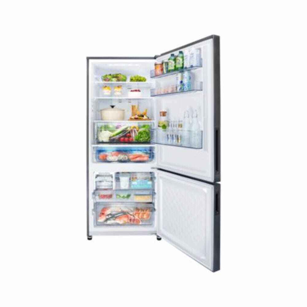422L 2-Door Bottom Freezer Fridge / Refrigerator White Glass Door NR-BX421WGWM - Image 4