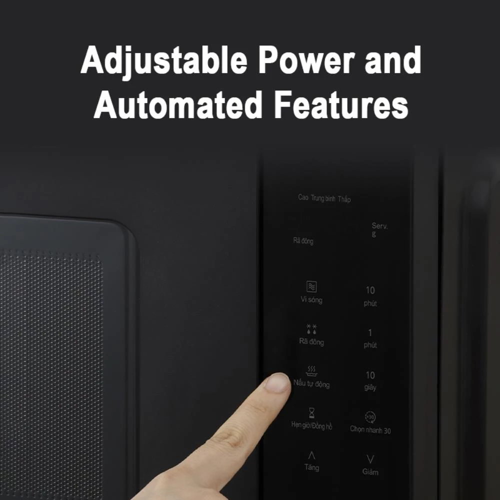 Adjustable Power and Automated Features