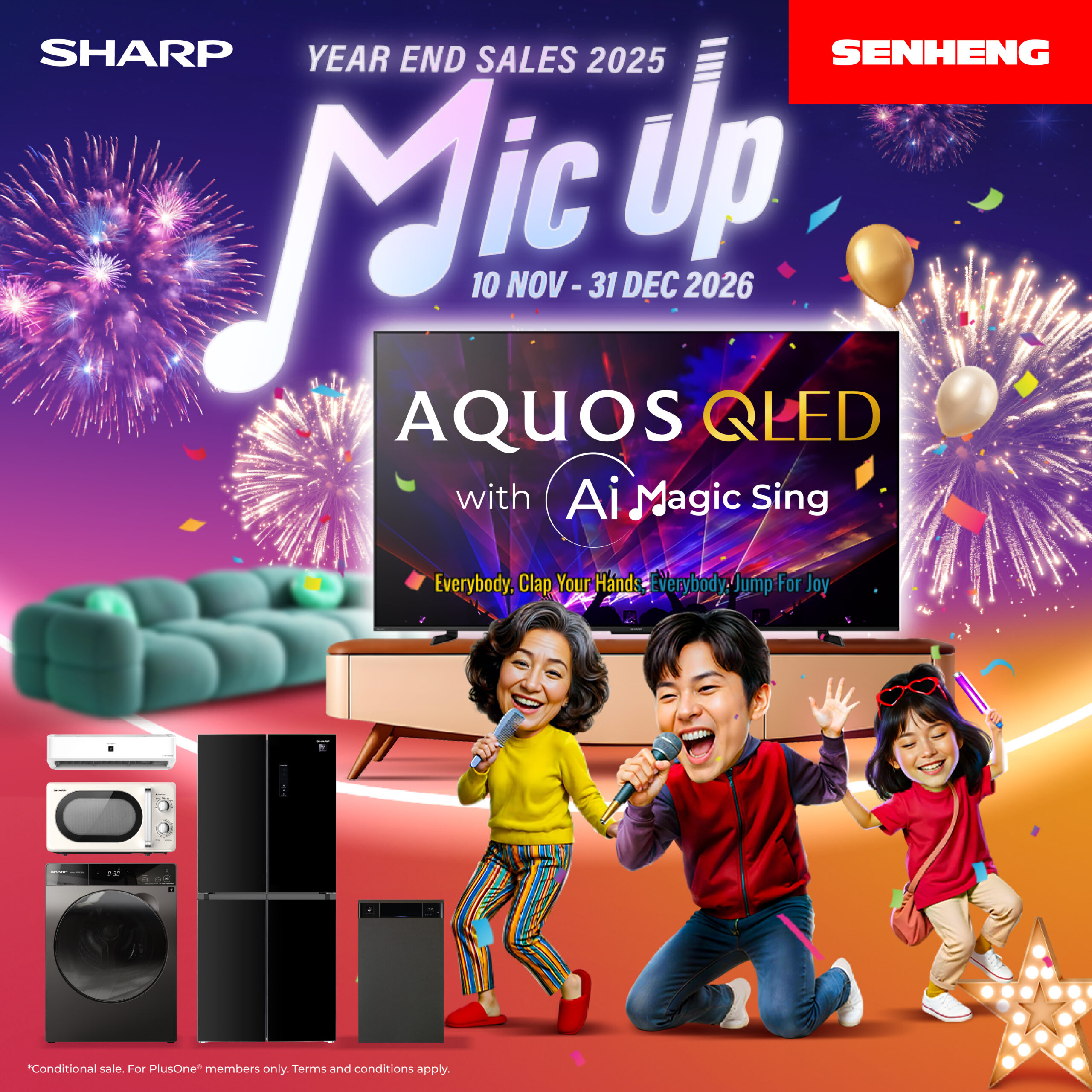 Sharp Year End Promo