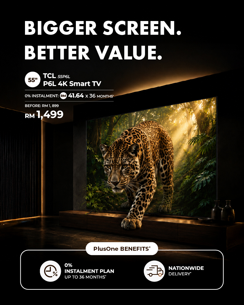 55" TCL P6L 4K Smart TV