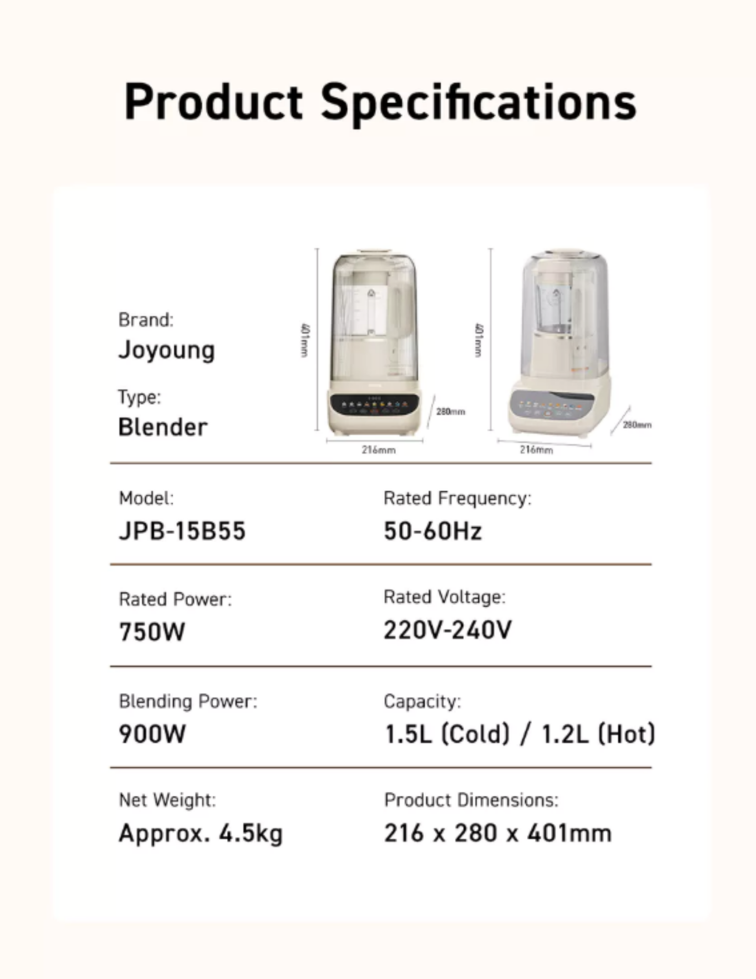 Joyoung Blender