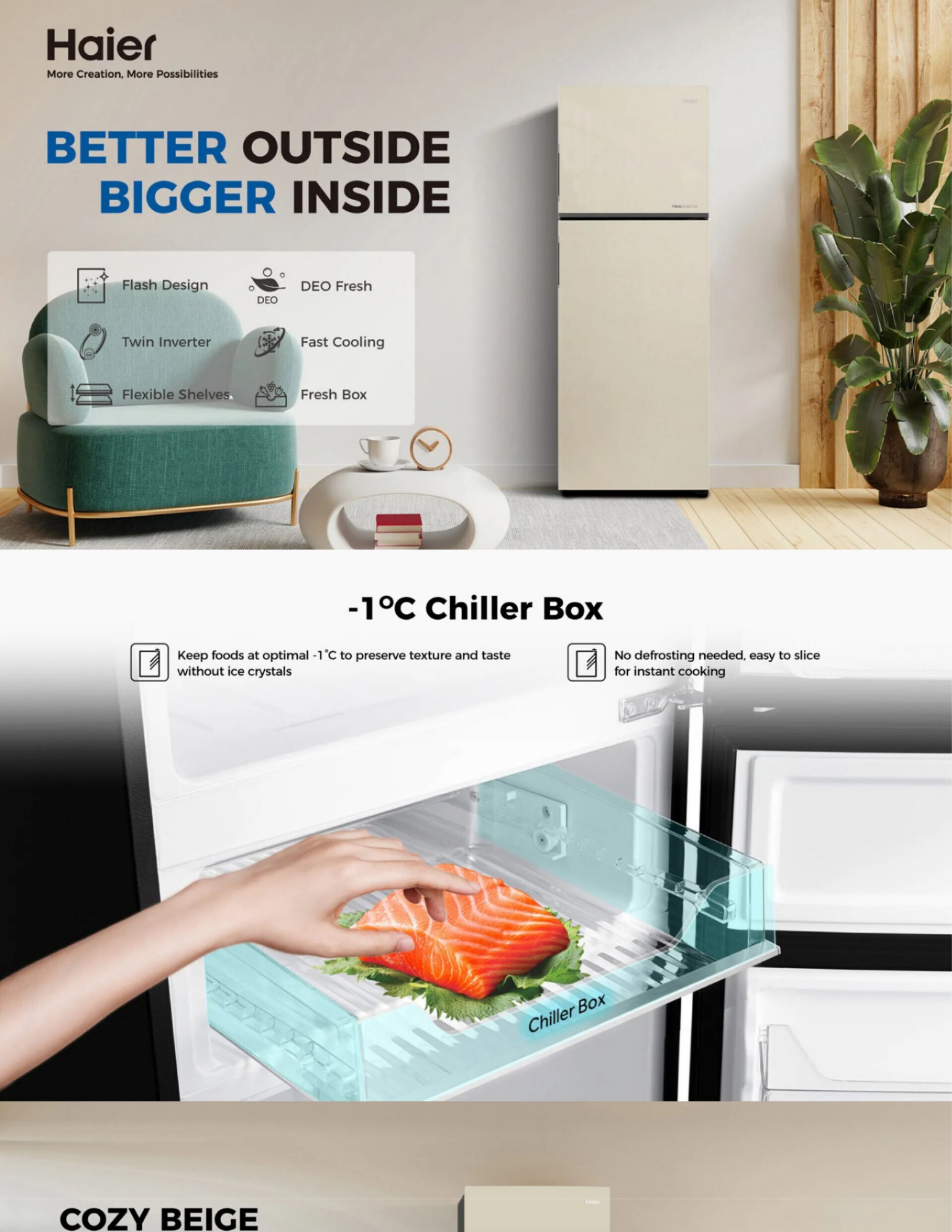 Better outside, bigger inside