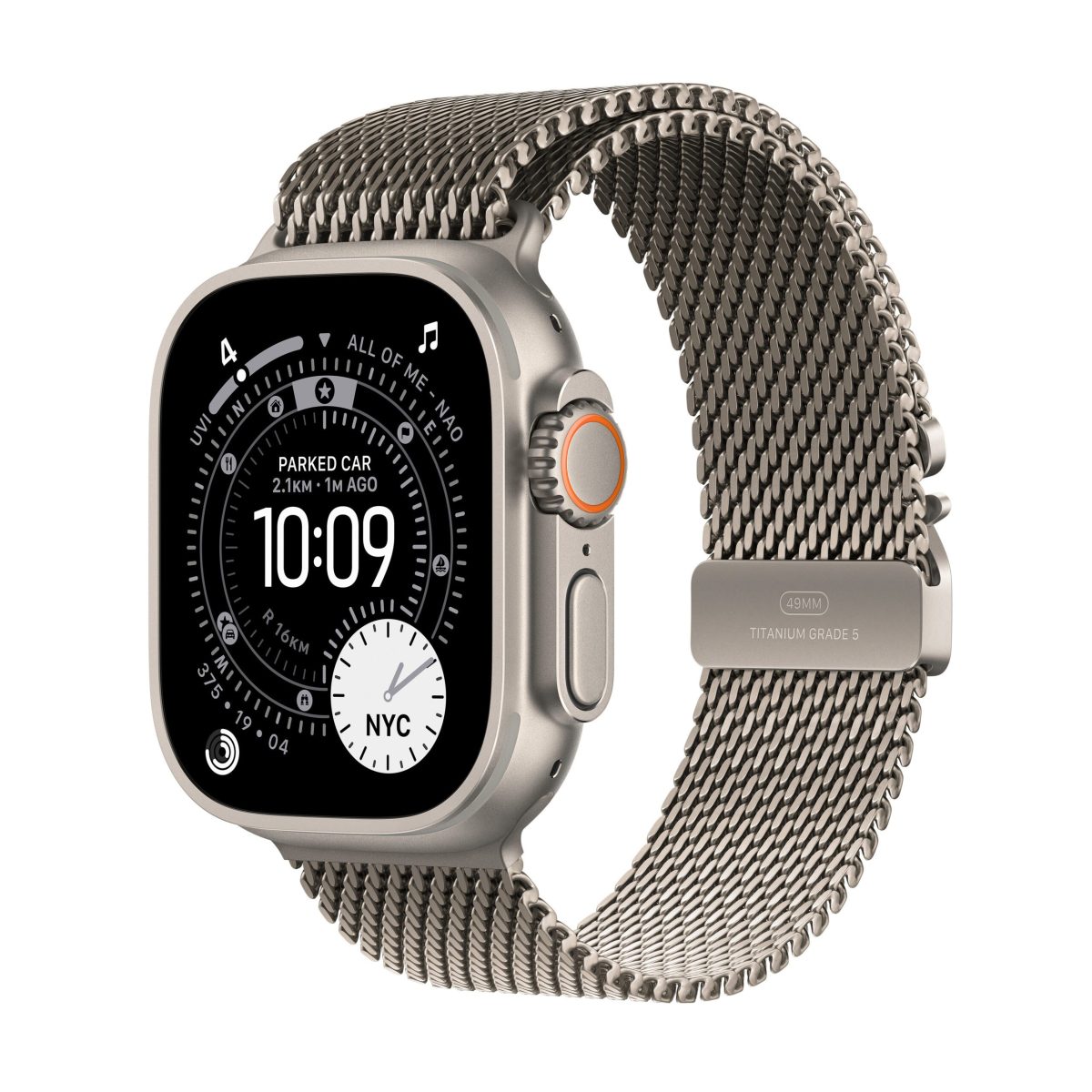 Watch Ultra 3 GPS + Cellular with Titanium Case and Milanese Loop 49mm - Image 2