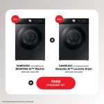 (Bundle Promo) Samsung 13KG Washer SAM-WW13BB944DG and 10KG Dryer SAM-DV10BB9440GBFQ