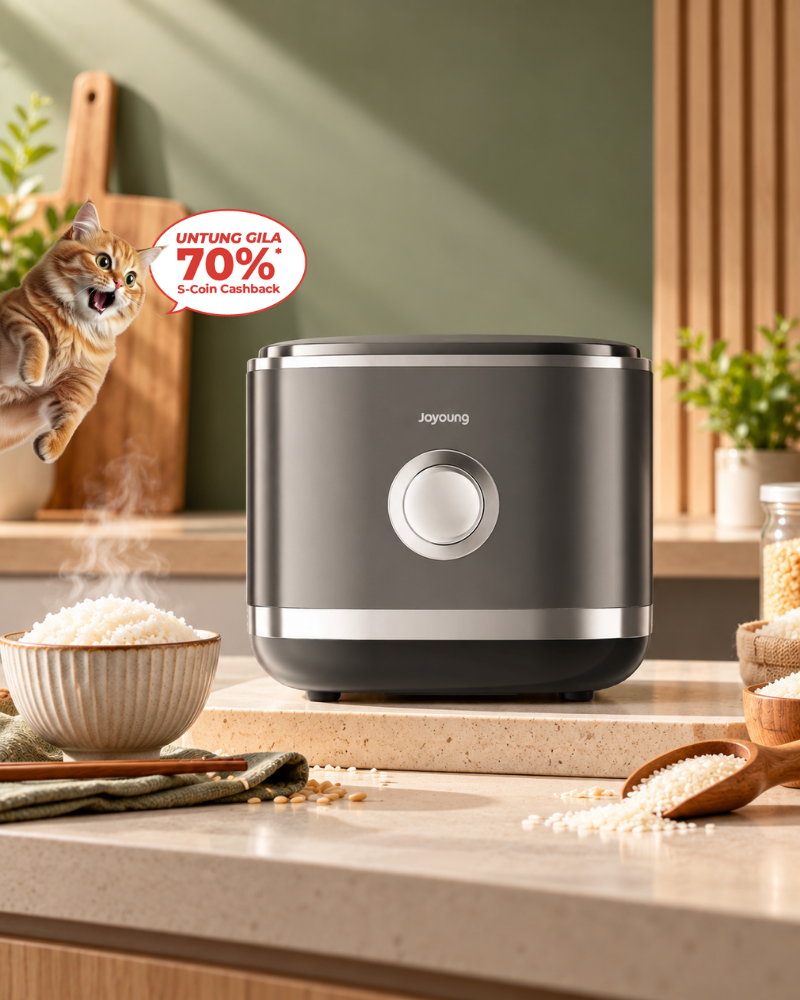 Joyoung 4L IH Electromagnetic Zero-Coated Rice Cooker