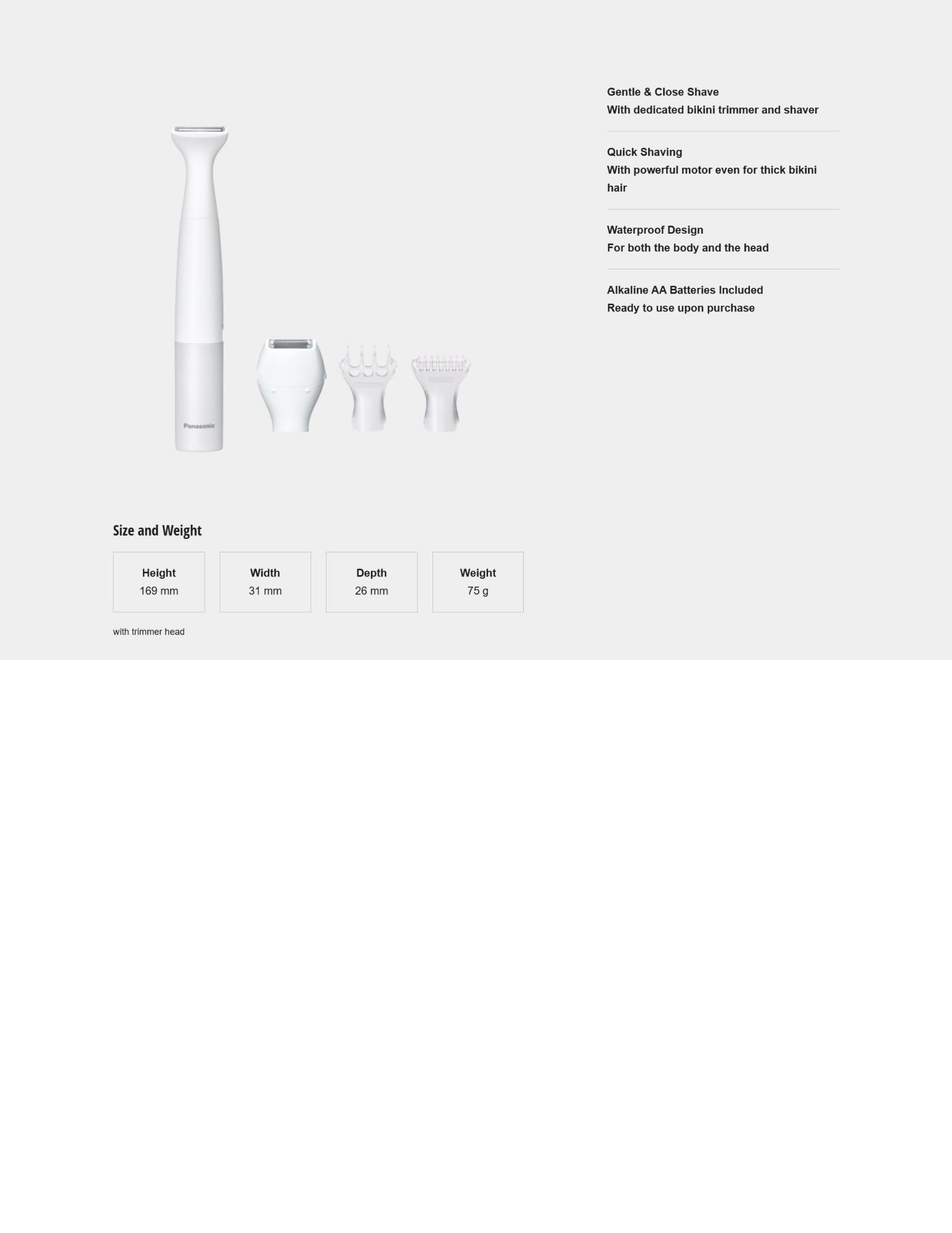 Compact and travel-friendly.