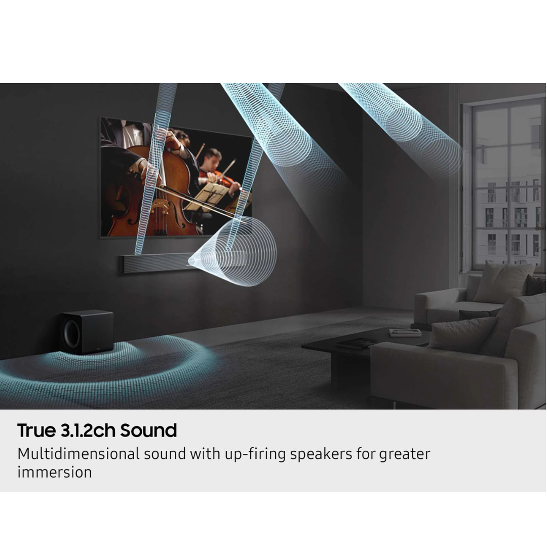 Q-series Soundbar HW-QS700F 3.1.2 ch Subwoofer (2025) - Image 7