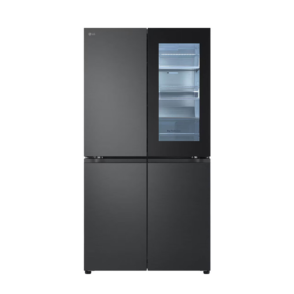601L French Door Fridge with InstaView in Matte Black Finish - Image 2