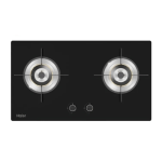 2 BURNER GAS HOB WITH TEMPERED GLASS TOP | HCXQ72TGB