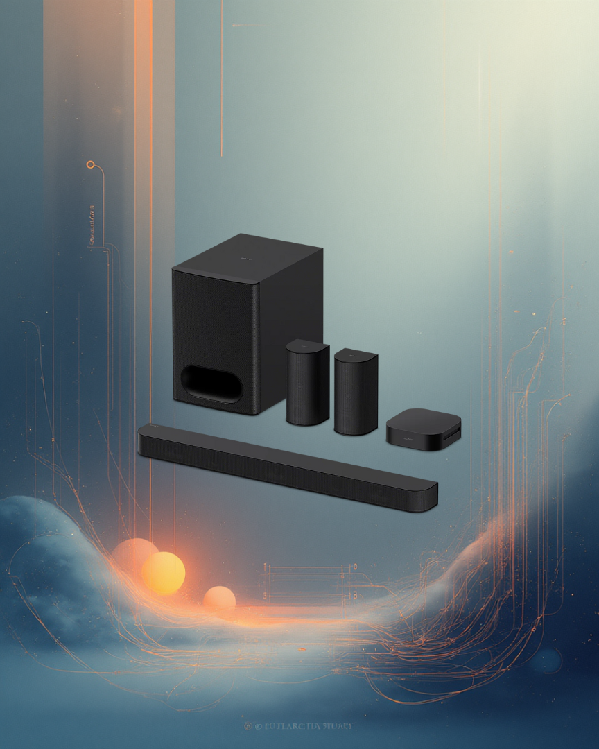 Sony BRAVIA Theatre System 6 5.1ch Home Theatre System 1000 W total power output Dolby Atmos®DTSX® HT-S60Z SP1