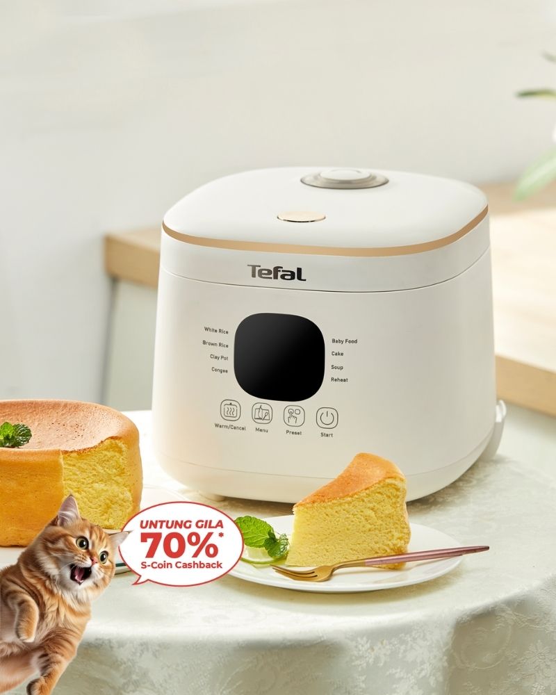 Tefal Mini Fuzzy Logic Rice Cooker RK5151