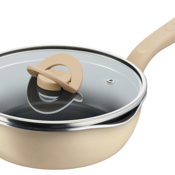 One-Pick-Pot Pan 22cm - Beige - TEF-G16725