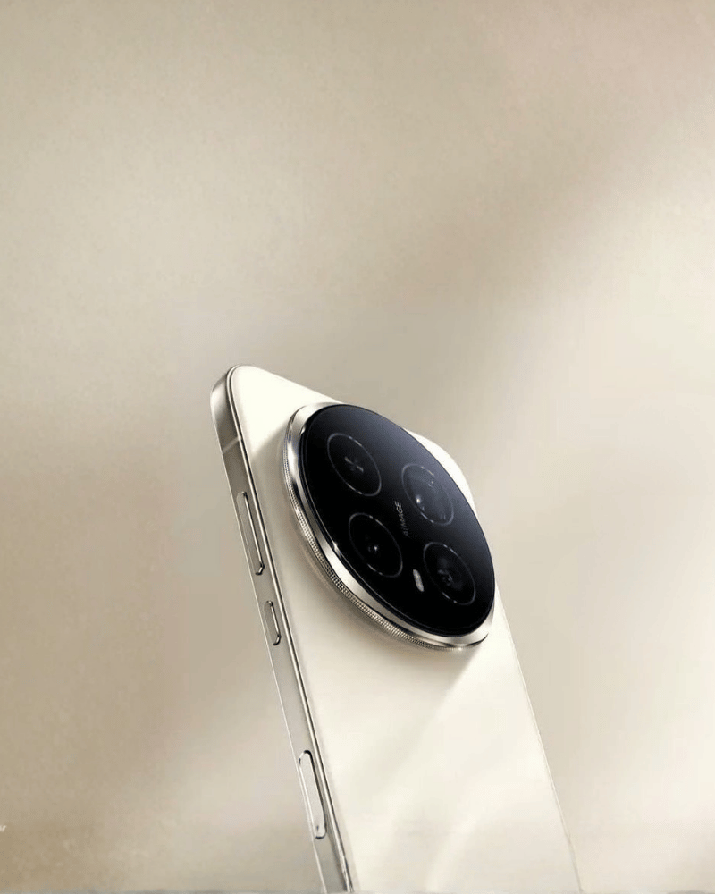 Honor Magic 8 Pro in champagne gold, angled to show a large circular rear camera module with installment from RM71.65 per month.