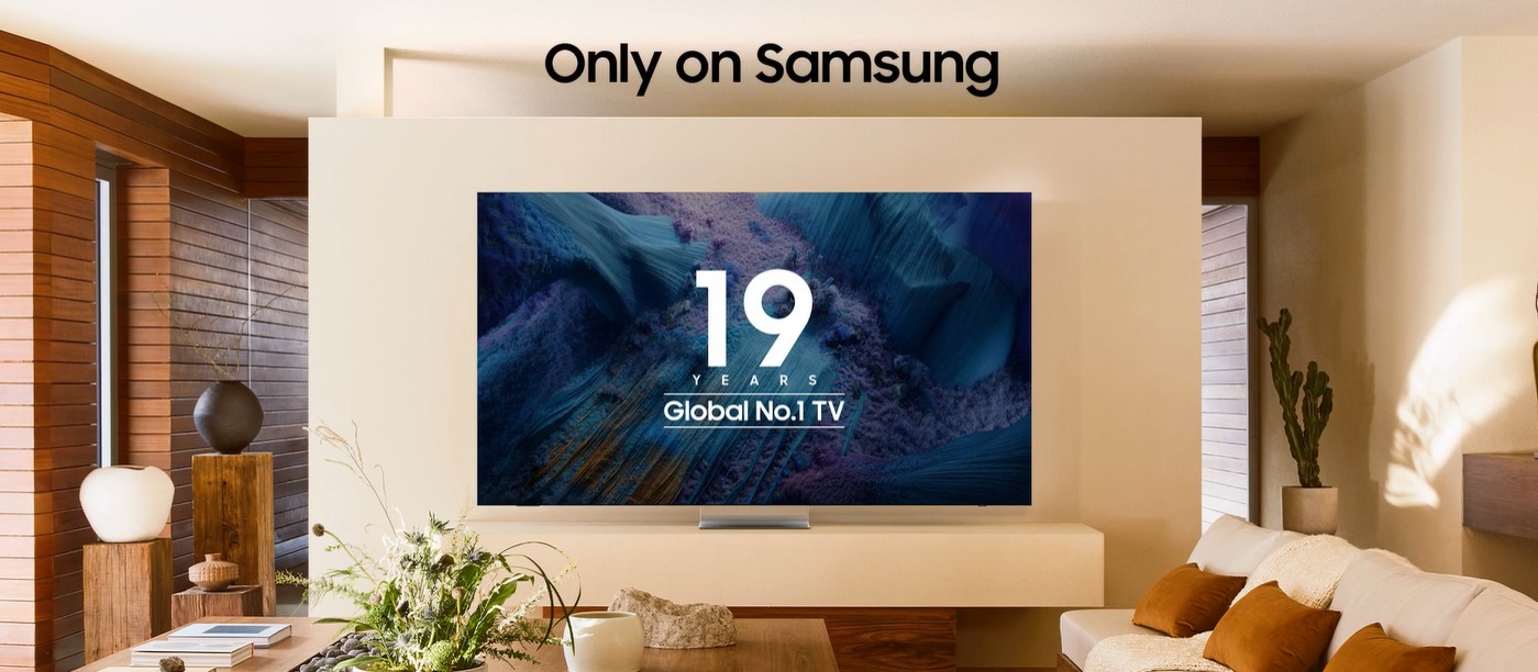 Samsung TV 19 Years Global No.1 TV
