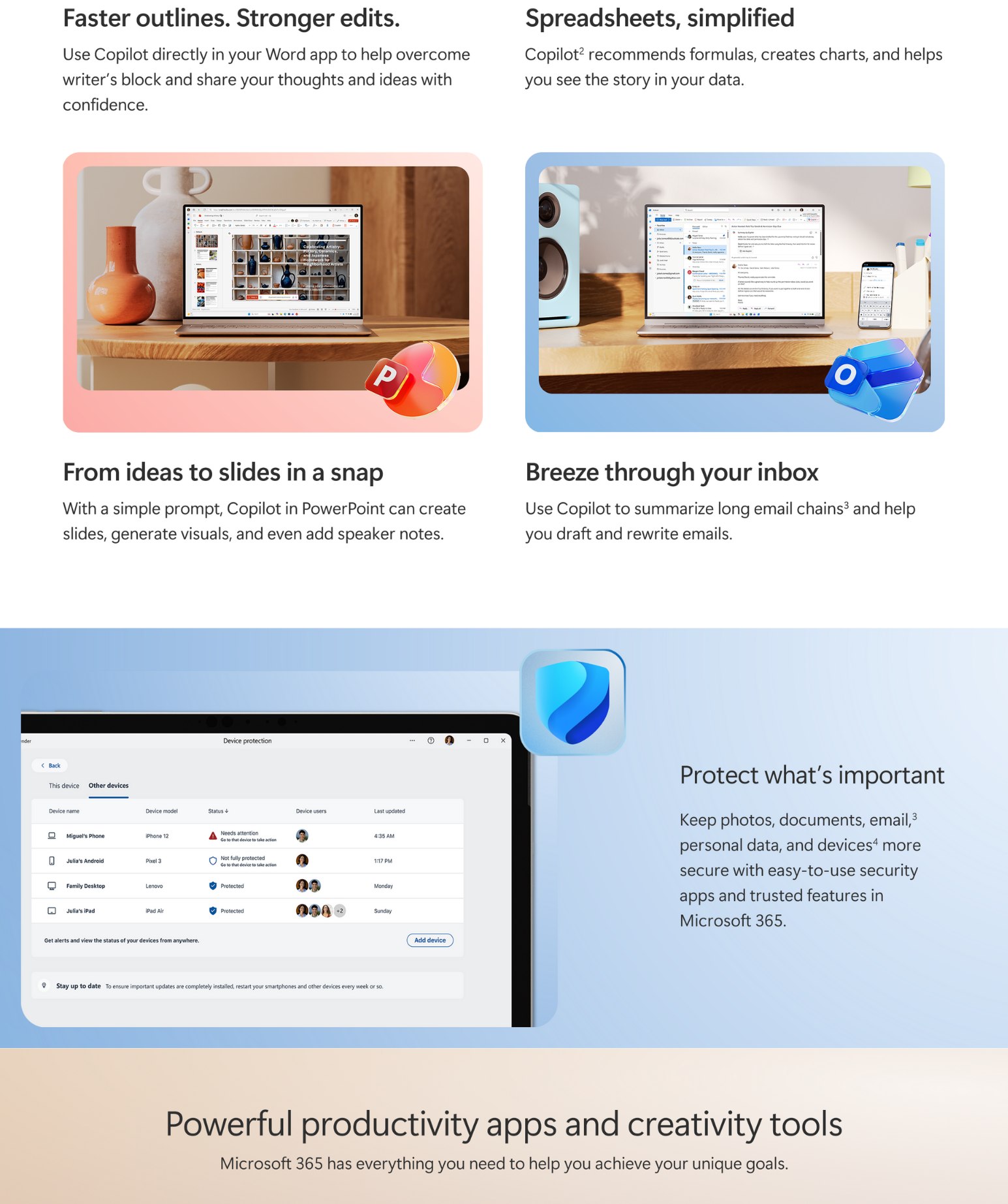 powerful productive tools